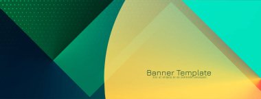 Fütürist modern stil geometrik iş afişi şablon vektörü