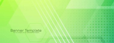 Stil geometrik altıgen şekiller iş sancak tasarım vektörü