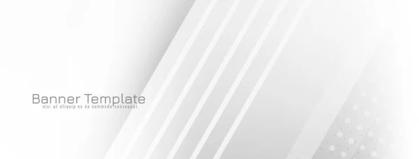 Декоративні Блискучі Білі Кольорові Смуги Геометричних Фігур Вектор — стоковий вектор