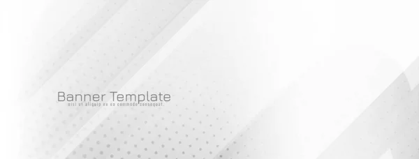 Abstrait Élégant Blanc Rayures Couleur Géométrique Fond Entreprise Vecteur — Image vectorielle