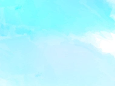 Dekoratif mavi suluboya desen arka plan vektörü