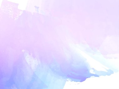 Modern yumuşak menekşe suluboya boya boya dokusu arka plan vektörü