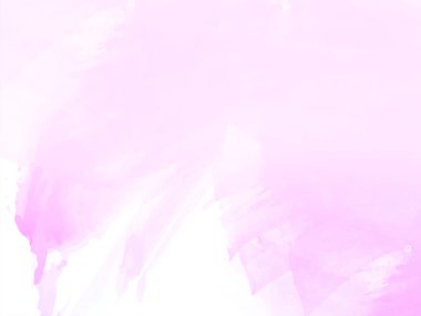 Zarif pembe suluboya fırça darbesi dokusu arka plan vektörü