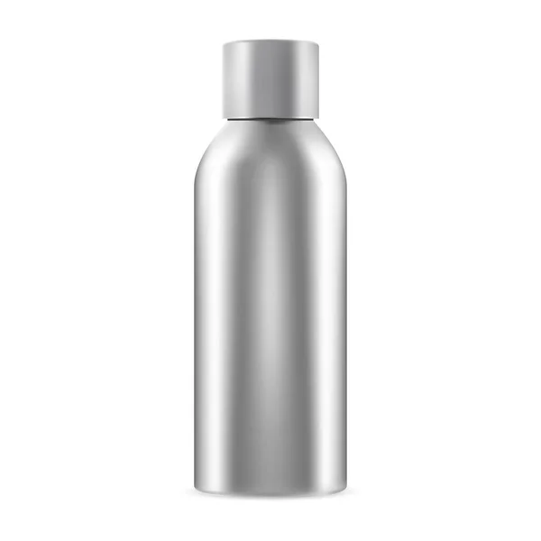 Aerosoldosen Aus Aluminium Haarspray Dose Blankoverpackung Aluminium Auffrischungszylinder Zinn Illustration — Stockvektor