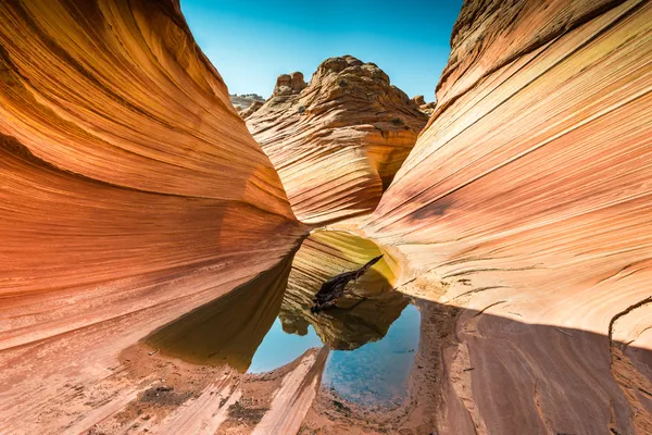 Water insid Arizona Wave Stock Image