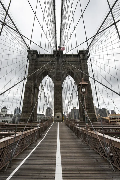 Puente de Brooklyn Imagen de archivo