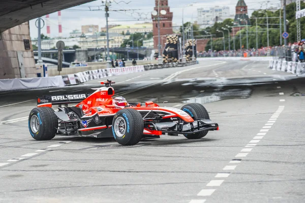 Formel-1-Marussia-Pilot — Stockfoto