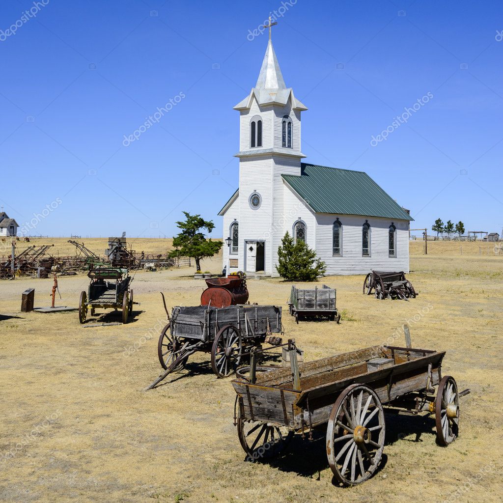 Ghost town in south Dakota — Stock Photo © MKolesnikov 30161915