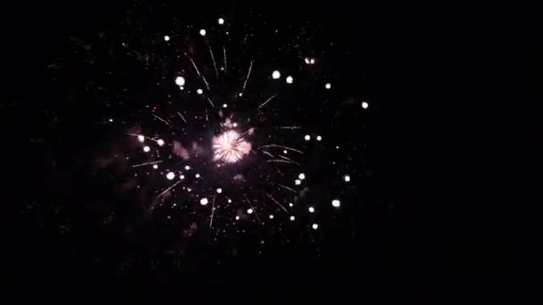 7月4日独立記念日前の花火大会の様子 — ストック動画