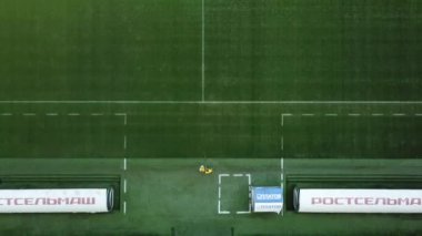 Rostov-on-Don, Rusya - 09 Mart 2020: maç öncesi Rusya Premier Ligi, sezon 2019-2020, 21. Rostov 3: 2 CSKA Moskova, Rostov-on-Don, Rusya