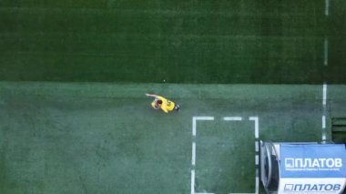 Rostov-on-Don, Rusya - 09 Mart 2020: maç öncesi Rusya Premier Ligi, sezon 2019-2020, 21. Rostov 3: 2 CSKA Moskova, Rostov-on-Don, Rusya