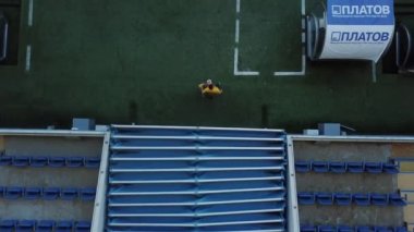 Rostov-on-Don, Rusya - 09 Mart 2020: maç öncesi Rusya Premier Ligi, sezon 2019-2020, 21. Rostov 3: 2 CSKA Moskova, Rostov-on-Don, Rusya