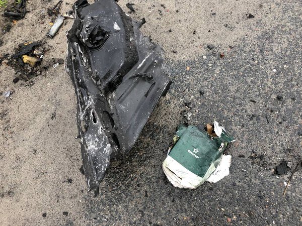 Borodyanka, Kyiv region, Ukraine. April 08, 2022: dry ration of russian soldier