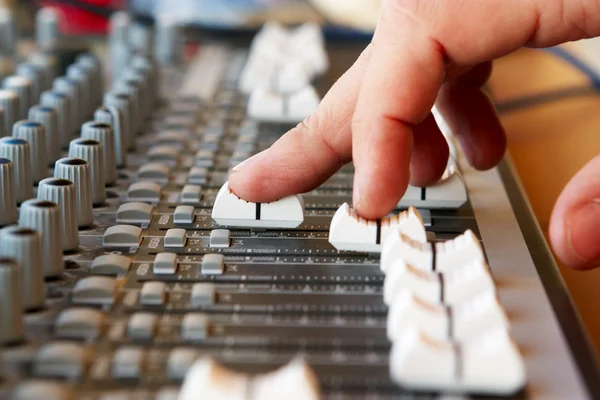 Audio mixer — Stock Photo, Image