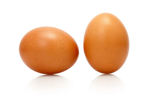 Dwa jajka — Zdjęcie stockowe