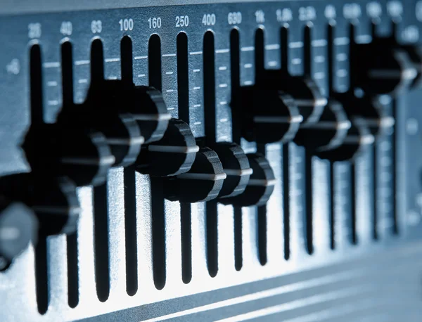 Graphic equalizer — Stock Photo, Image