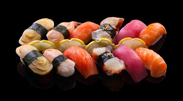 Nigiri sushi szett — Stock Fotó