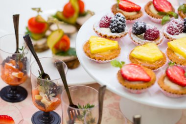 farklı hafif bir aperatif