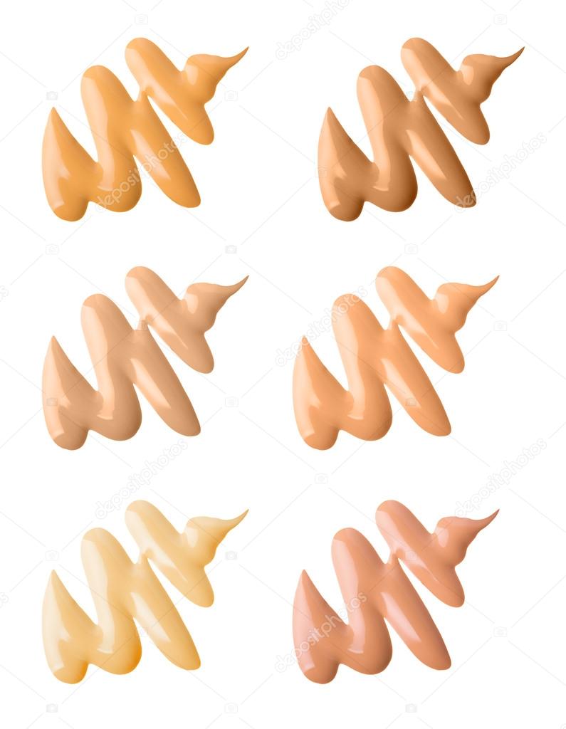 Make-up Foundation Swatches