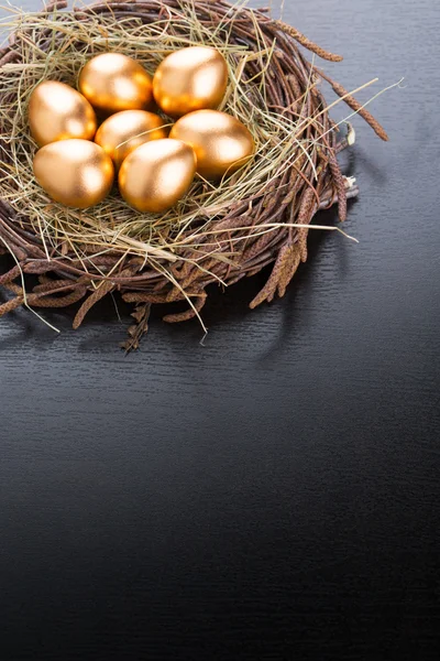 Gold Eggs — Stock Photo, Image