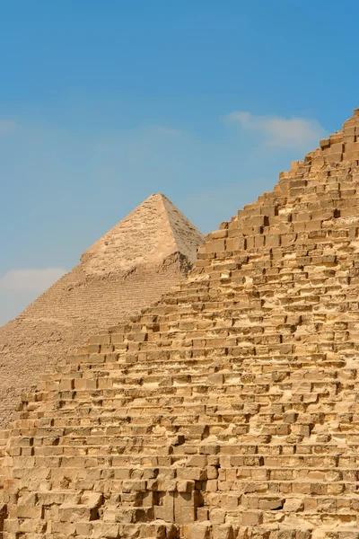 Egyptian pyramids — Stock Photo, Image