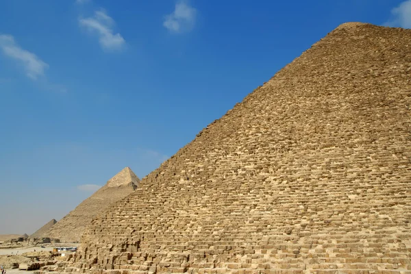 Egyptian pyramids — Stock Photo, Image