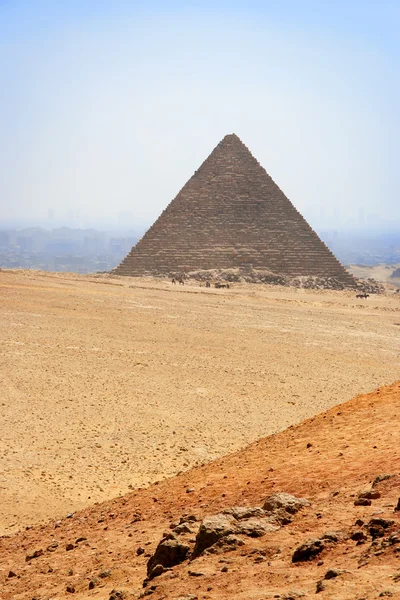 Egyptská pyramida — Stock fotografie