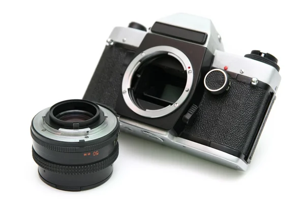 Vintage spiegel camera — Stockfoto