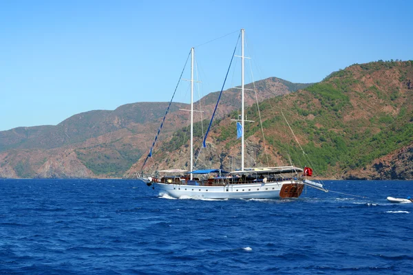 Segelboot — Stockfoto