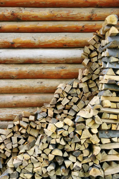 Drewno opałowe. — Zdjęcie stockowe