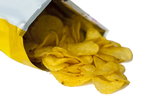 Aardappelchips — Stockfoto