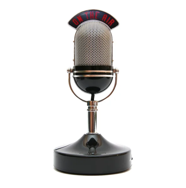 Retro microphone — Stock Photo, Image