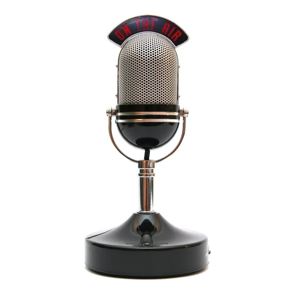Retro-Mikrofon Stockbild