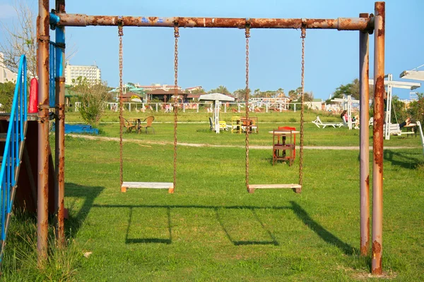 Stary swing — Zdjęcie stockowe