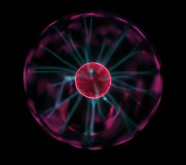 Electrical plasma sphere clipart