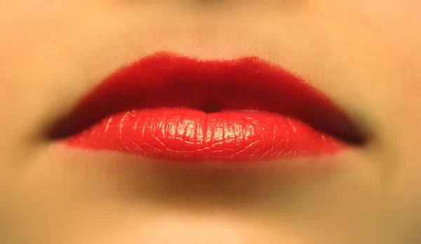 Red lips — Stock Photo, Image