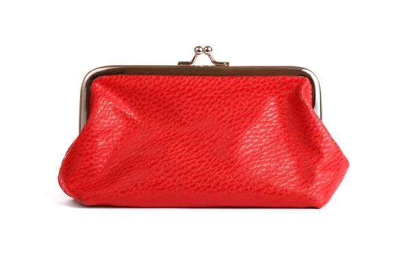 Red purse — Stock Photo, Image