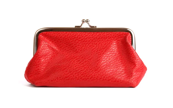 Rote Handtasche lizenzfreie Stockbilder