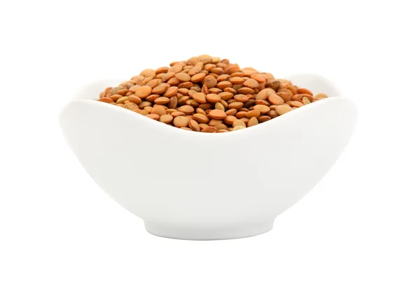 Heap de sementes de lentilha — Fotografia de Stock