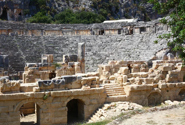 Древний амфитеатр — стоковое фото