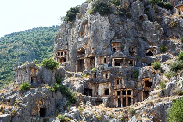 Tumbas antiguas de Lycian —  Fotos de Stock