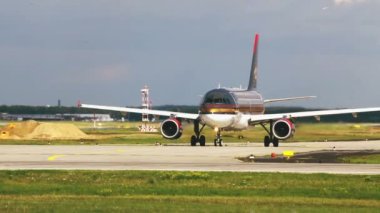 Uçakta güzergâhına frankfurt Almanya