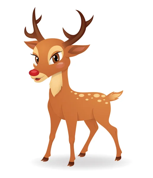 Cute deer. — Stock Vector