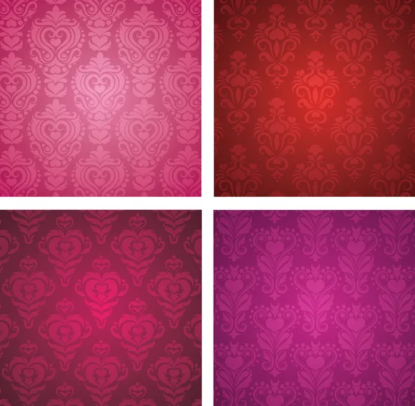 Valentine's day wallpapers. — Stock Vector