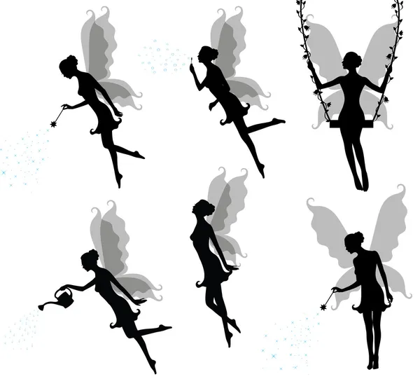 vector silhouettes yumuşak koleksiyonları.
