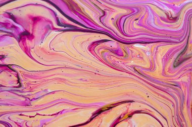 Sıvı resim çizimi. Soyut dekoratif mermer dokusu. 