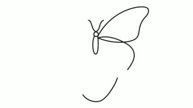 Modern bir kadın portresi..