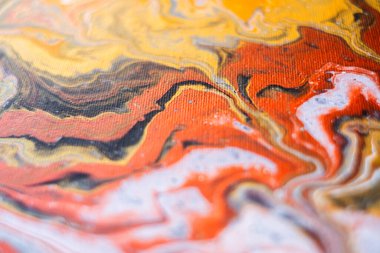 Sıvı resim çizimi. Soyut dekoratif mermer dokusu.