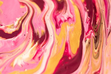 Sıvı resim çizimi. Soyut dekoratif mermer dokusu.