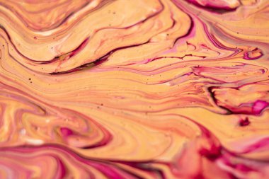 Sıvı resim çizimi. Soyut dekoratif mermer dokusu.